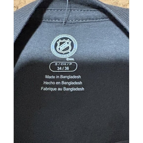 NEW NHL Authentic Pro San Jose Sharks T-Shirt Men's Size S Long Sleeve Grey NWT - Picture 3 of 6